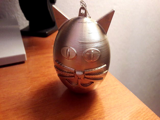 Cat Christmas bauble