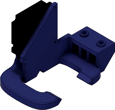 ExoSlide Fan Duct for 4010 Blower Hemera