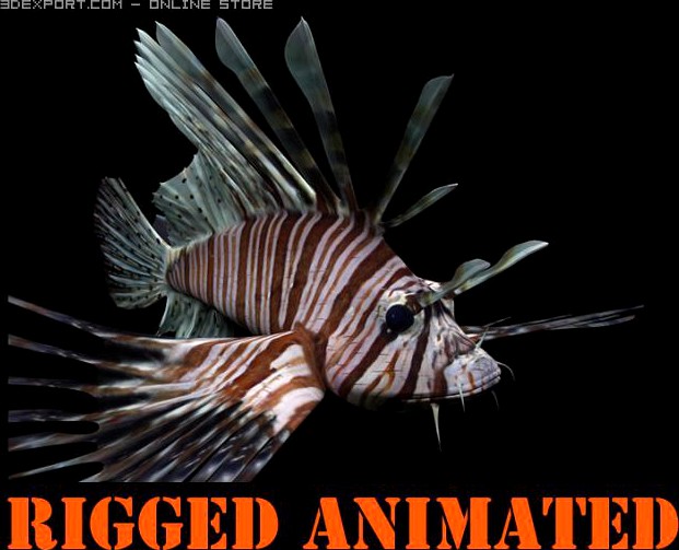 Lionfish 3D Model