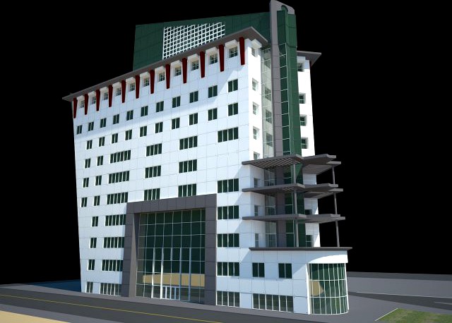 OFFICE BUILDING 2 3D Model