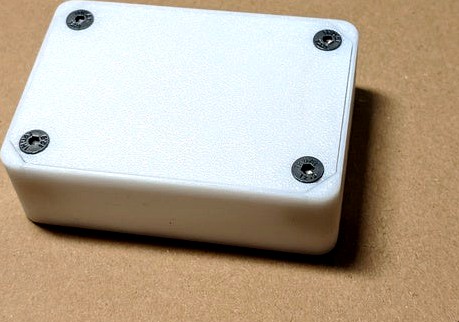 Enclosure with countersunk screw option