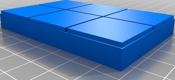 OpenForge 3x2 Tile Template