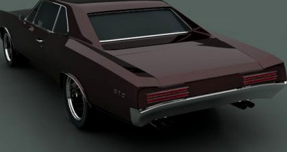 Pontiac gto 3D Model