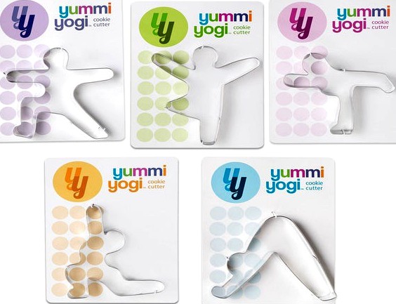 Yoga cookie cutter