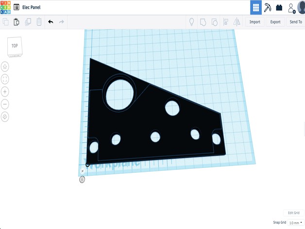 F18 Right Console Elec. Panel