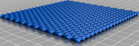 OpenSCAD Parametric Honeycomb & Foundation Library