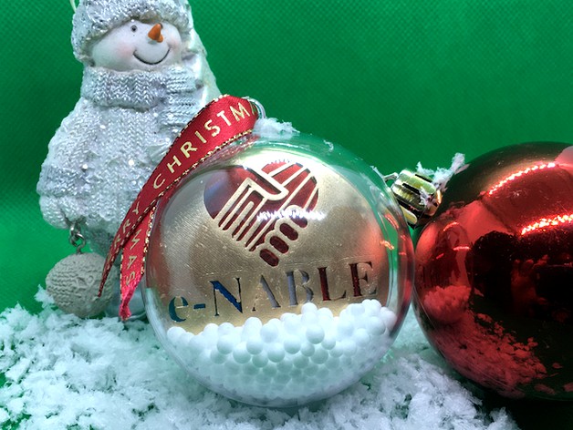 e-Nable Christmas Ornament