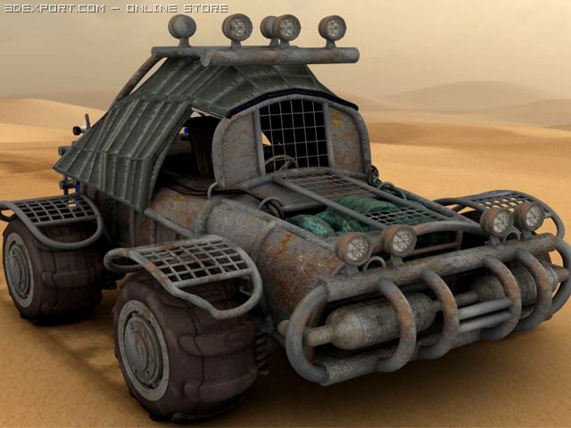 Dirt buggy 3D Model