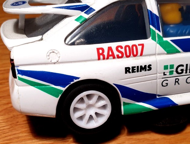 Scalextric car wheel