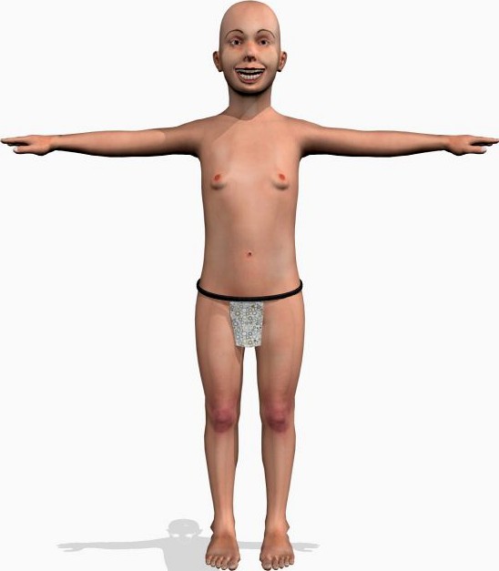 Fantasy Boy Chunnu 3D Model