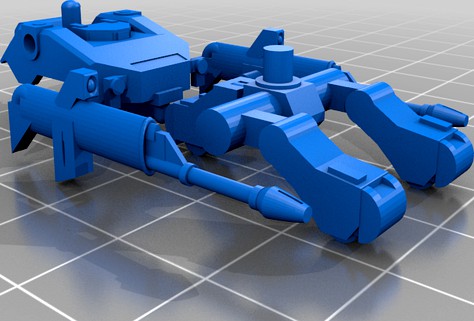 1/144 Scale Gundam IBO Mobile Worker Rearranged