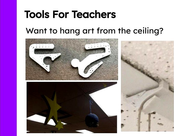 Dove Clip | Drop Ceiling Hanging Clip