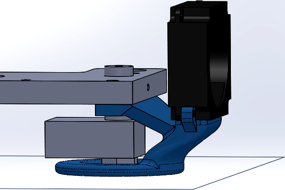 Fan Shroud - Monoprice Maker Select (Duplicator 9) mk2