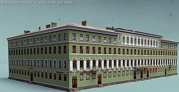 Building StPetersburg 3D Model