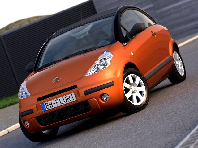 Citroen C3 Pluriel 2004 3D Model