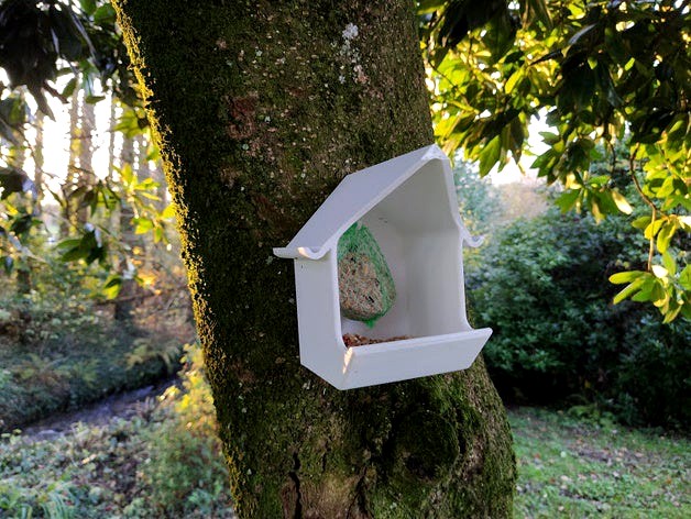 Birdhouse feeder