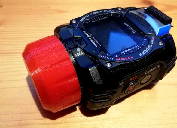 Ricoh WG M1 and Kodak Pixpro SP1 Lens Cap