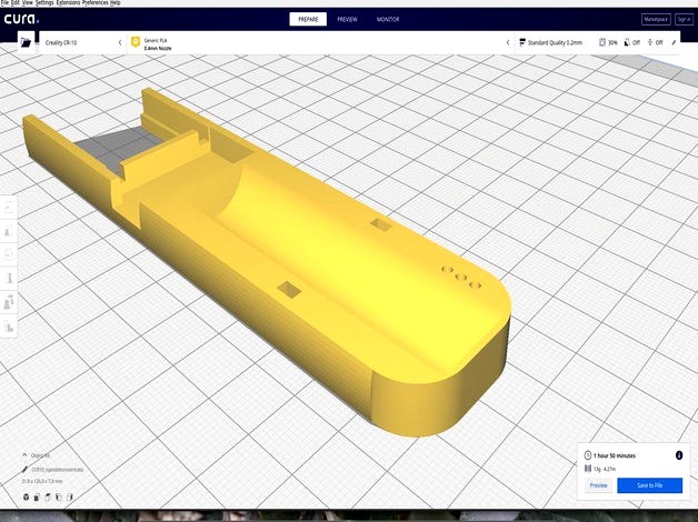 ISpindel sled modifiable