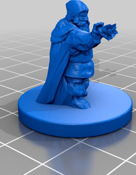 Dwarf Wizard with Ray of Frost