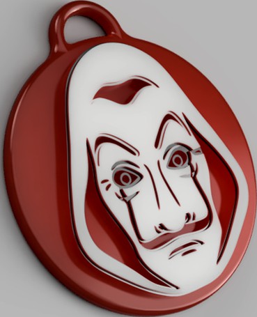 Money Heist / La Casa De Papel keychain