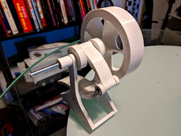 Finger Engine Treadle Fan