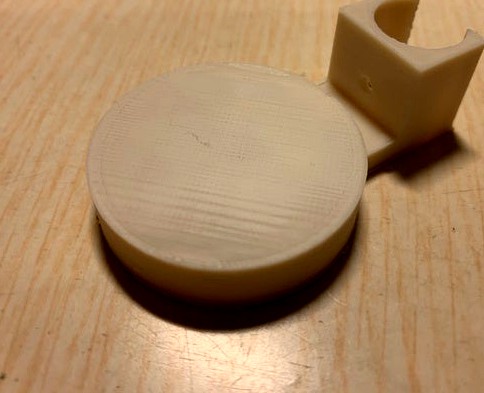 Rain sensor PVC pipe hinge