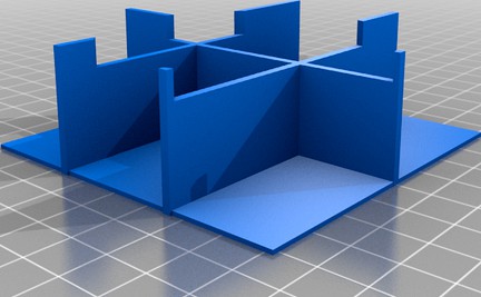 Keyforge Vault Token Tray Insert
