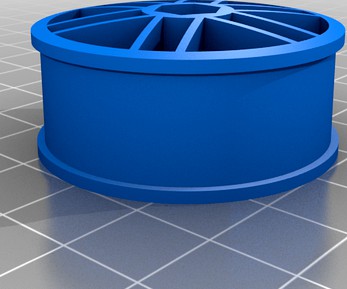 Basic RC car rim