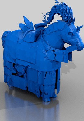 green knight shadow steed - bretonnian cavalry