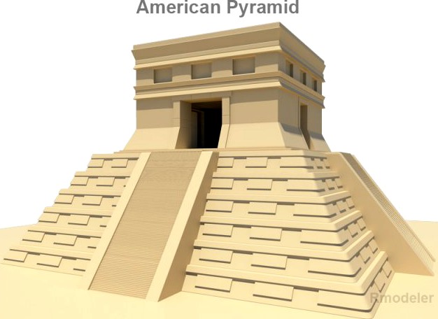 American pyramid 3D Model