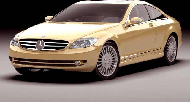 Mercedes CL 2007 3D Model