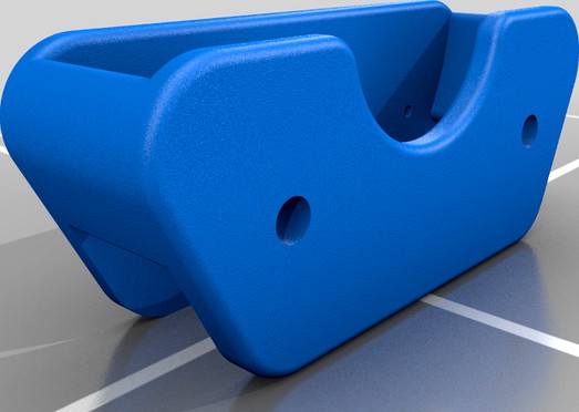 Wall Mount Buffer Holder (6in Pad)