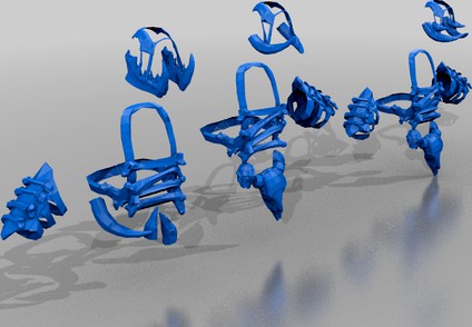 savage orc bone armour - gubbins