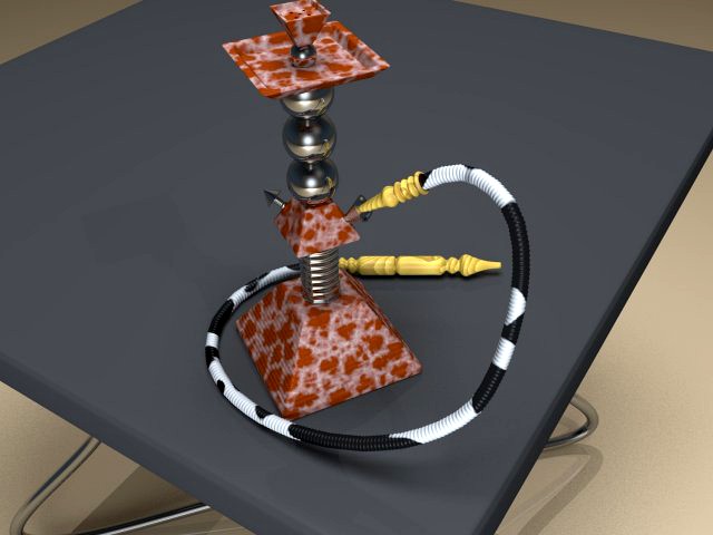 Pyramid Hookah 3D Model