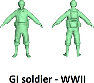 GI soldiers - WWII