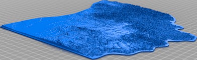Ohio Height Map