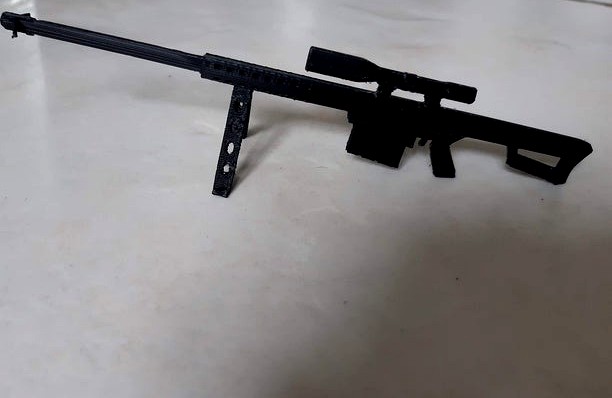 weapon barret 50 half part