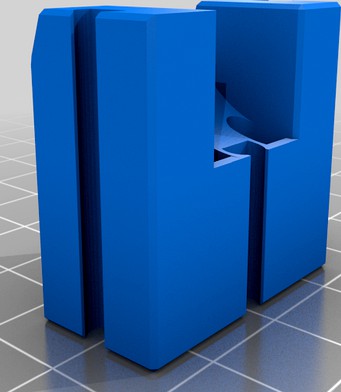 receptor for Fischertechnik Dynamic and Gravitrax