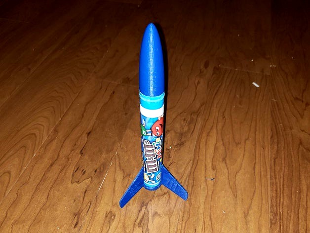 Mini M&M Rocket for 18mm Motors