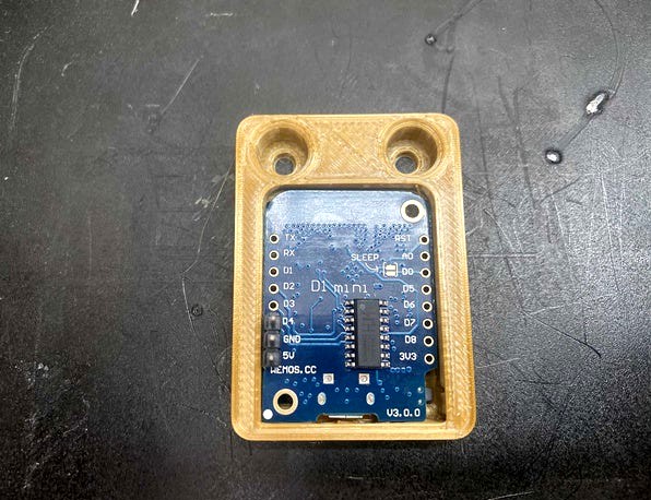 2020 (4040) WLED Wemos D1 mini Case