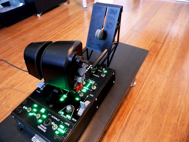 Landing Gear Extension for Warthog Throttle