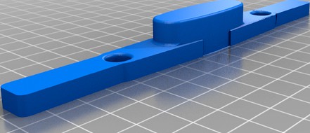 Tracker luggage handle button