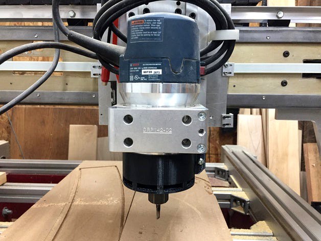 CNC Router Directional Baffle