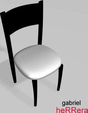 Plas Chair 3D Model