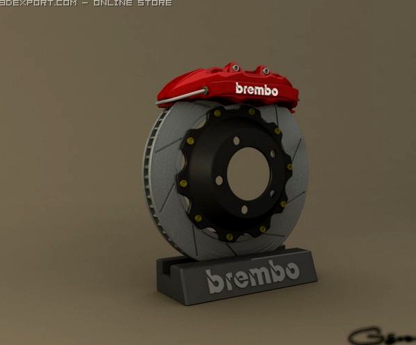 Brembo brakes 3D Model