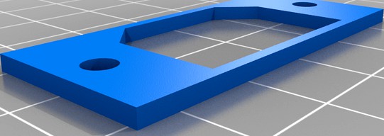 IEC C14 Plug - Cutting Template