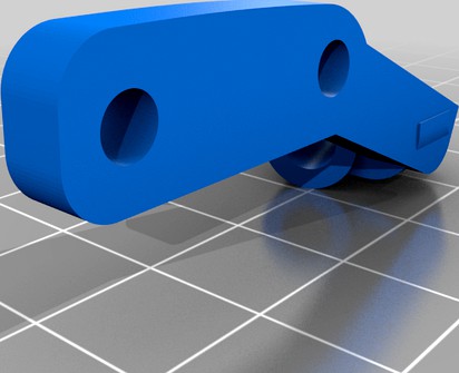 Two Trees BLUER Filament Guide