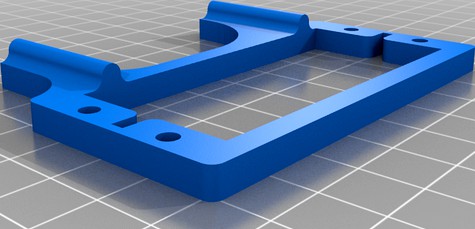 losi 5ive T brake servo support