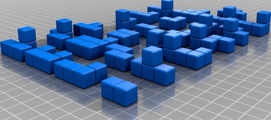 OpenScad Qube Quartet