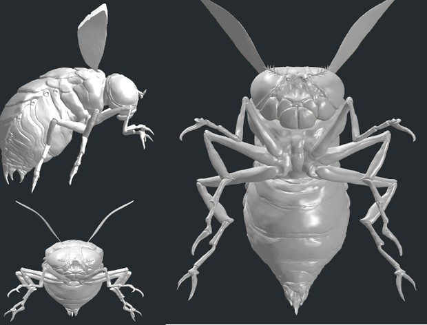 Fallout Bloatfly HD model